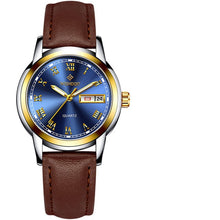 Load image into Gallery viewer, WISHDOIT Fashion Casual Quartz Watches Stainless Steel Women Watch Waterproof Clock Zegarek Damski Montre Femme Relogio Feminino