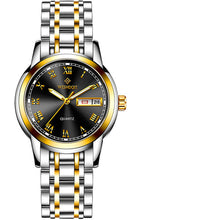 Load image into Gallery viewer, WISHDOIT Fashion Casual Quartz Watches Stainless Steel Women Watch Waterproof Clock Zegarek Damski Montre Femme Relogio Feminino