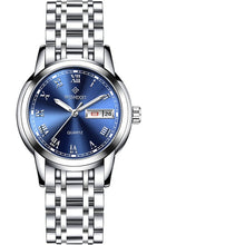 Load image into Gallery viewer, WISHDOIT Fashion Casual Quartz Watches Stainless Steel Women Watch Waterproof Clock Zegarek Damski Montre Femme Relogio Feminino