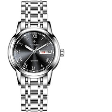 Load image into Gallery viewer, WISHDOIT Fashion Casual Quartz Watches Stainless Steel Women Watch Waterproof Clock Zegarek Damski Montre Femme Relogio Feminino