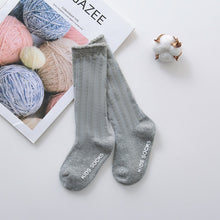 Load image into Gallery viewer, Newborn Baby Girls Tights Winter Baby Stockings Bow Cotton Lace Knee High Long Tube Tights  Princess Infant Newborn Pantyhose