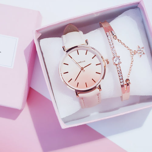 2019 Relogio Feminino Watch Women Casual Quartz Leather Band New Strap Watch Analog Wrist Watch Montre Femme Reloj Mujer