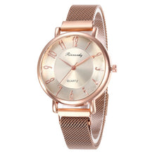 Load image into Gallery viewer, WJ-8569 2019 Hot Sale Women's Watches Luxury Magnetic Wristwatch Geometric Surface Female Diamond Quartz Watches reloj mujer