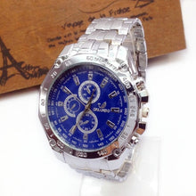 Load image into Gallery viewer, Neutral Steel Belt Beneficial Businessman Stainless Steel Strap Sport Fashion Quartz Men Cheap Wristwatch Watches Valentine Gift