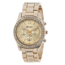 Load image into Gallery viewer, Geneva Classic Luxury Rhinestone Watch Women Watches Fashion Ladies Watch Women's Watches Clock Reloj Mujer Relogio Feminino